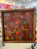 منچ و مار پله چوبی لبه دار